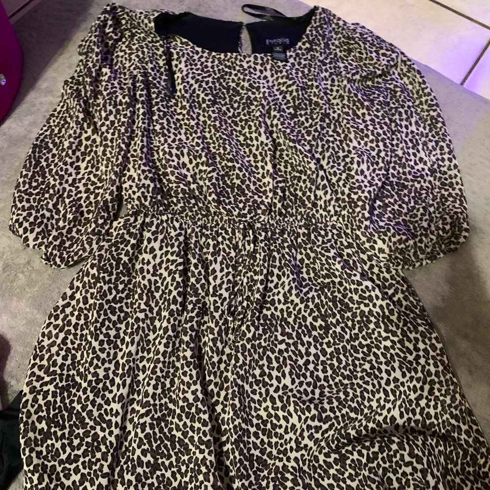 Cheetah dress